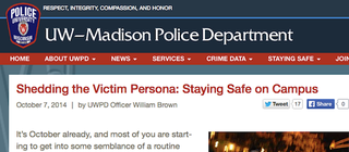 Illustration for article titled 'A Victim Looks Like a Victim' and Other Safety Tips From UW Police